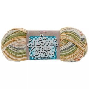 I Love This 100% Cotton Brand Yarn 362 Harvest Hues 3oz 85g Medium Variegated